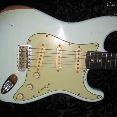 Fender Masterbuilt John Cruz 62 Stratocaster 2006 Sonic Blue image 2