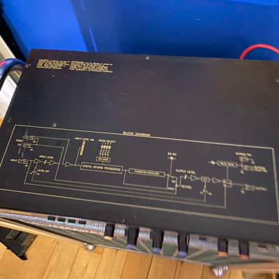 Yamaha R1000 Digital Reverberation 1980s - Black image 5
