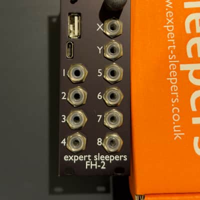 Expert Sleepers FH-2 Factotum MIDI / CV Converter Eurorack Synth Module 2018 - Present - Black image 1