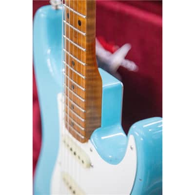 FENDER 58 Strat Journeyman Relic Aged Daphne Blue image 6