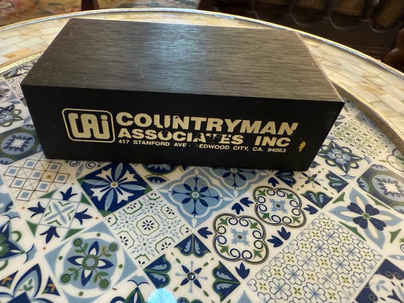 Countryman Type 85 Compact Active DI Box 2010s - Black image 1