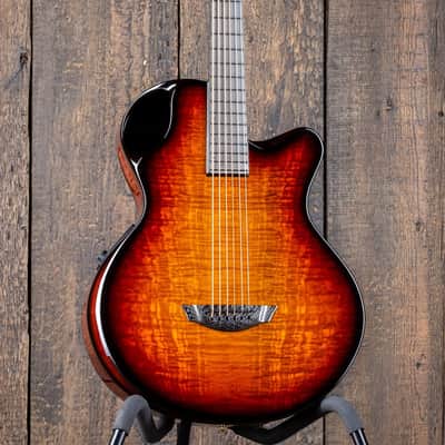 Emerald X30 27 inch scale length with HyVibe 2 2025 - Red Burst image 5