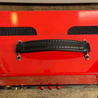 Gurus Amps Brivido 100W 3-Channel Signature Tube Head – Ultra-Rare Boutique Italian Engineering (Ferrari Red) image 4