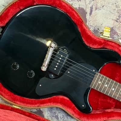 Gibson Les Paul Junior P90 Double Cut Ebony New Unplayed Auth Dlr 7lbs1oz #104 image 3