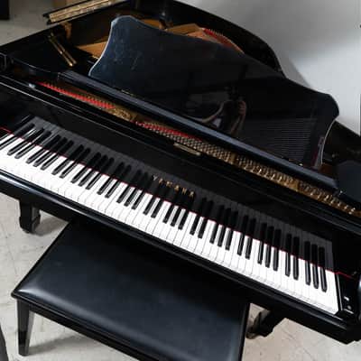 1971 Yamaha C3 Grand Piano | Polished Ebony | 6'1" | Serial No. 1228699 | Used image 4