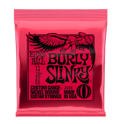 Ernie Ball 2226 Nickel wound Burly Slinky 11-52 image 1