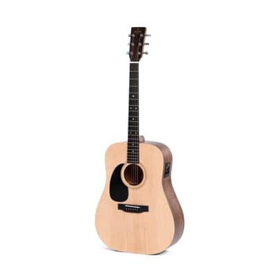 Sigma DMEL Left-Handed - Micarta Fingerboard, Natural image 1