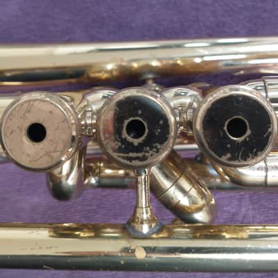 Holton C602RC cornet - laquered brass with rose brass leadpipe image 19