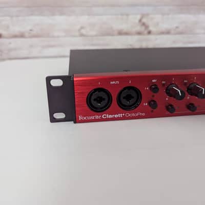 Used Focusrite Clarett+ OctoPre 8-Channel Microphone Preamp with ADAT I/O image 2