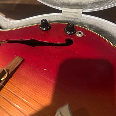 1951 Gibson L-4 F Hole Sunburst imagen 5