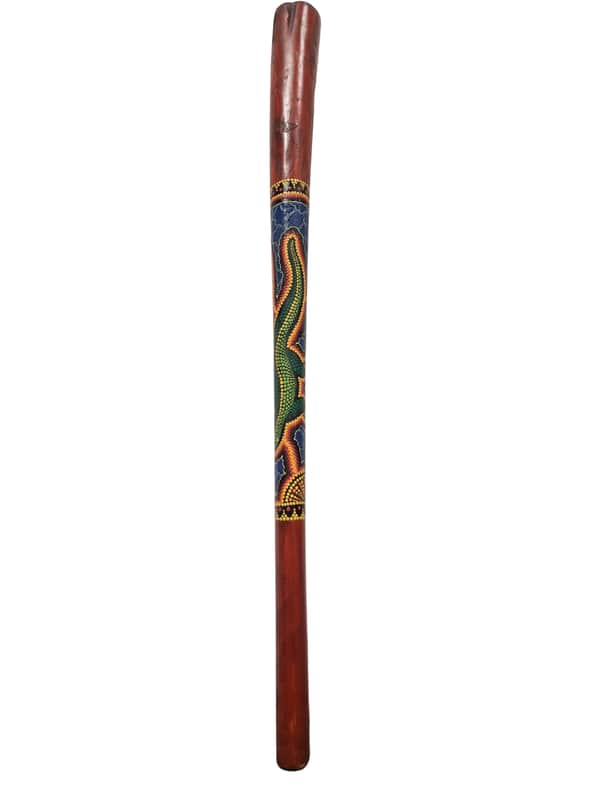 Didgeridoo - Traditional Wind Instrument - Painted Aboriginal Design - Fair image 1