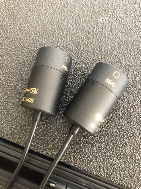 Nevaton MC59S / Omnis MC59O stereo pair - Black / Gold image 1