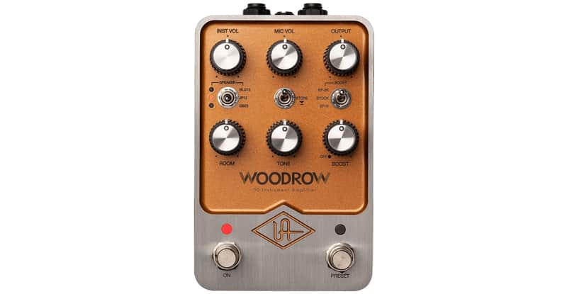 Universal Audio Woodrow ’55 Instrument Amplifier 2023 - Copper / Silver image 1