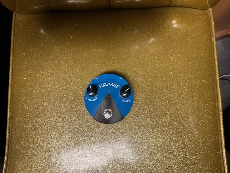 Dunlop FFM3 Jimi Hendrix Signature Fuzz Face Mini 2014 - Present - Light Blue used image 1