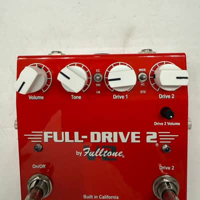 Fulltone Full Drive 2 V2 Overdrive Distortion Guitar Effect Pedal image 2
