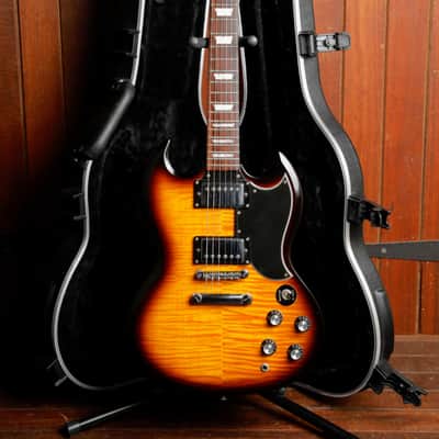 Epiphone SG G-400 Deluxe Vintage Sunburst Electric Guitar Made In Korea 2005 Pre-Owned image 2
