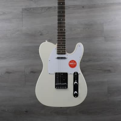 Squier Affinity Telecaster with Laurel Fretboard, String Through Body Olympic White image 2