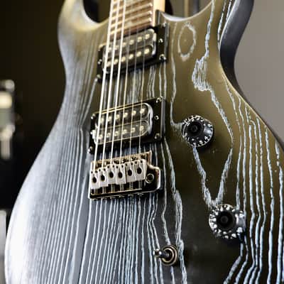 PRS SE Swamp Ash CE 24 Sandblasted Blue Limited Edition image 6