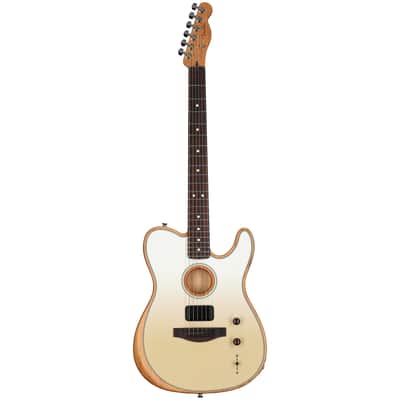 Fender FINNEAS Acoustasonic Player Telecaster, Cappuccino, with Gig Bag, Open Box (Very Good) image 4