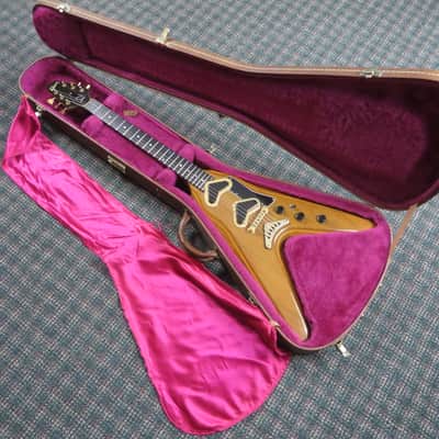 1980 Gibson Flying V2 Natural Walnut! w/case image 8