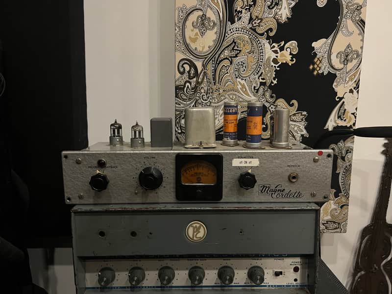 Magne Cordette Tube micpre c 1950’s original vintage tape microphone preamplifier magna-cord ampex UTC a25 image 1