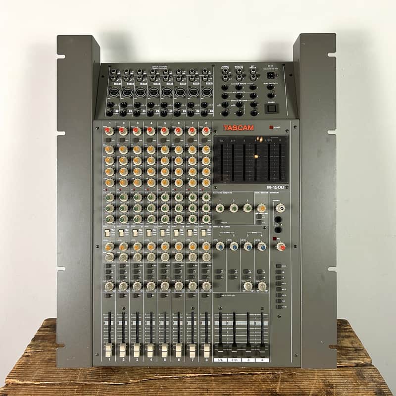 Tascam M-1508 Professional Recording Mixer - Grey w/ Original