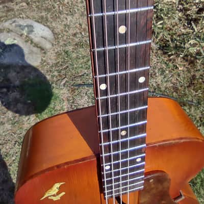 Kay Lark Junior 1930's-40's - Orange burst image 16