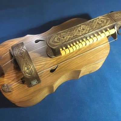 Hurdy-Gurdy Model New -  4 string - Ukrainian Lira - Hurdy Gurdy Scale 480 mm image 1