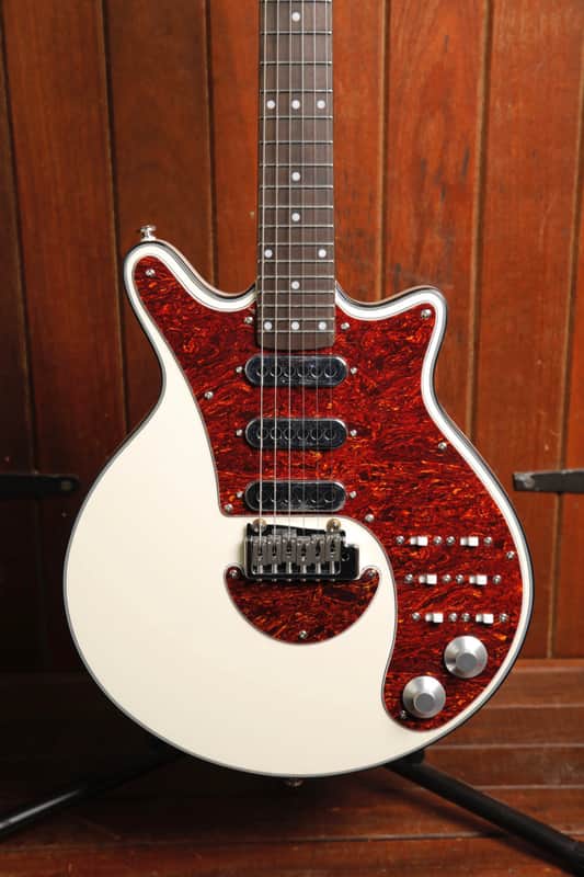 Brian May Guitars BMG Special LE White Electric Guitar image 1
