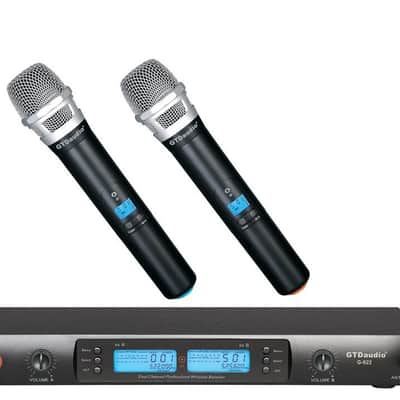 GTD Audio G622H | 2 Channel UHF Wireless Handheld Microphone System image 1