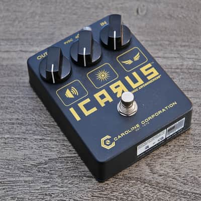 Caroline Guitar Company Icarus Overdrive & Boost – Black – Serial No. 2 image 2