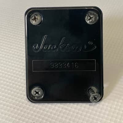 2000's Japan Jackson RR3 & Dinky Guitar Factory Black Neckplate & Screws image 1