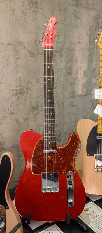 (Pre-Order) Fender 1963 Telecaster - Journeyman Relic - Custom Built - Event Favorites, Red Sparkle - 2026 Summer Dealer Event #144 - Brand New