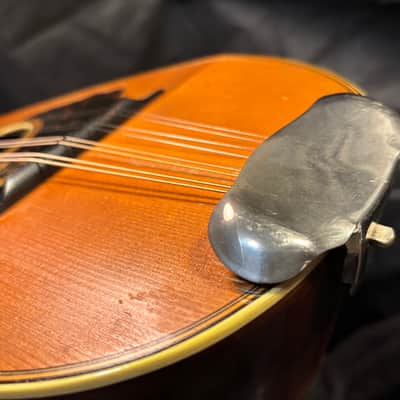 Bruno Bowlback Mandolin - Brazilian RW & Birds Eye Maple - Early 1900s - Great Player - All Org. - Case - Ships FREE!!! image 17