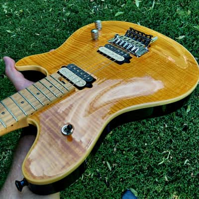 Peavey EVH Wolfgang with Floyd Rose 2004 - Transparent Amber w/paperwork image 13