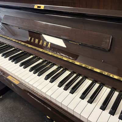 YAMAHA W110B 1985 - Polished mahogany dark brown image 2