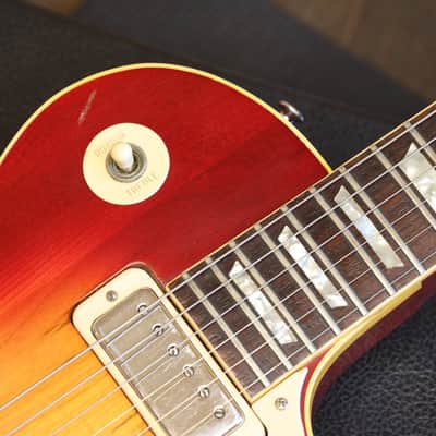 1973 Gibson Les Paul Deluxe Electric Guitar Cherry Sunburst + OHSC image 3
