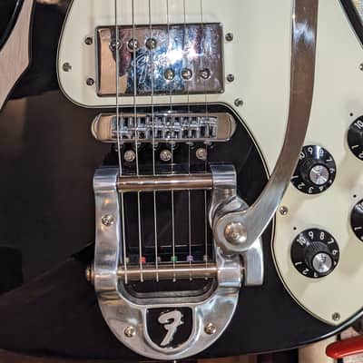 Fender Telecaster Deluxe Thin-line , Custom style with 2-Humbuckers, 2008 - Black, USA Fender logo Bigsby B-5, Schaller Roller Bridge, WARMOUTH RADIUS Neck, Sperzel staggered locking tuners, ships in Hard Shell case! image 3