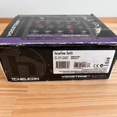 TC Helicon VoiceTone Synth in Original box with support CD, cable and Original Power Supply in Excellent Condition image 16