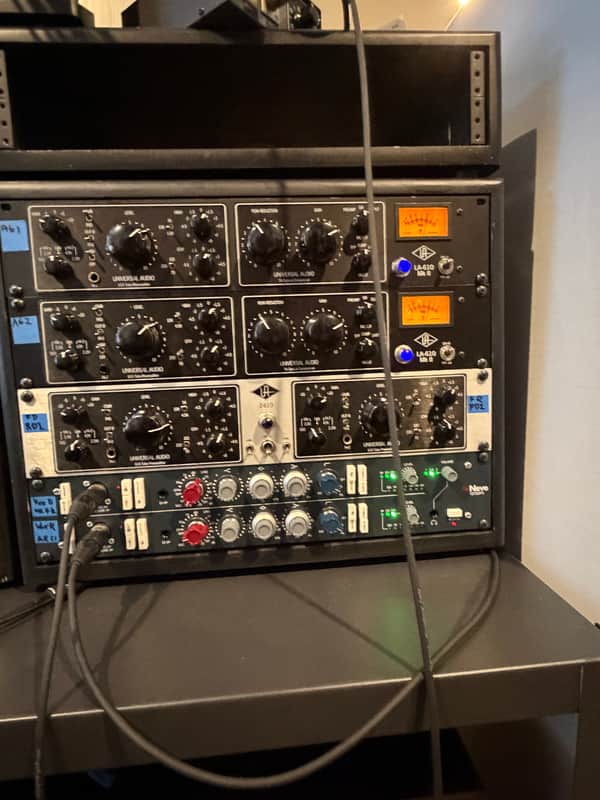 Universal Audio 2-610 Dual Channel Mic Preamplifier 2010s - Black image 1