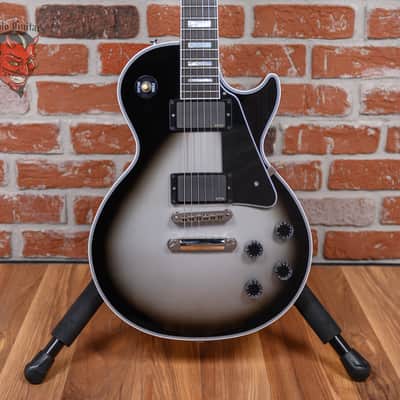 Gibson Custom Shop M2M Les Paul Custom w/ EMGs Silverburst 2025 w/OHSC image 1