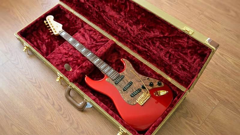 Custom Build Strat-Style HHH - Seymour Duncan Billy Gibbons 'Red Devil' Humbuckers, Candy Apple Red image 1