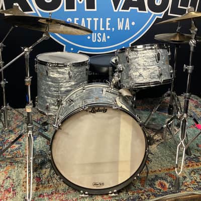 Ludwig, Charlie Watts Played, Super Classic 1968 - Sky Blue Pearl, 22,13,16 image 1