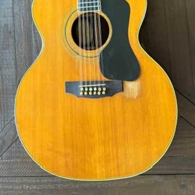 Guild F-512 Acoustic 12 String - 1975 - Natural - Original Case image 1