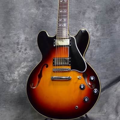 Edwards E-TC-7ST 7 String Guitar Tobacco Sunburst | Reverb