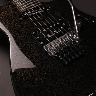 Edwards E-MV-125FR Custom Color Order – Japan – Black w/ Gold Sparkle – Excellent image 2