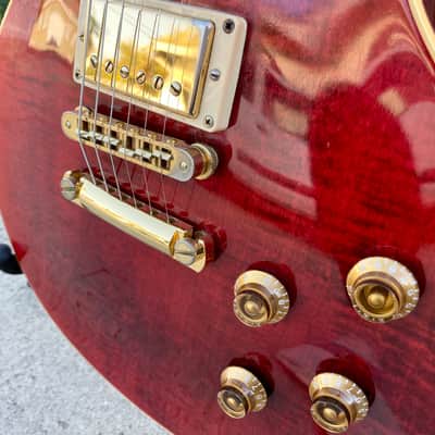 2006 Gibson Les Paul Standard Plus Wine Red Flame Top (Youtube) image 7