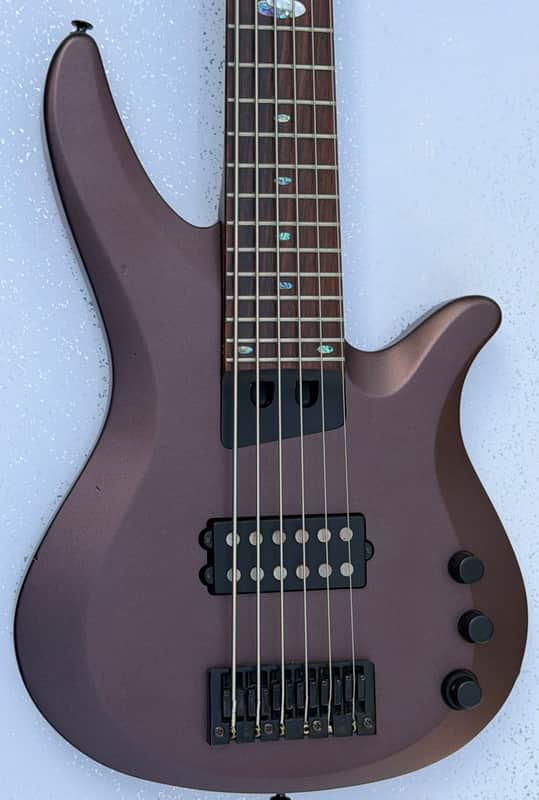 ベース YAMAHA RBX-JM2 Yamaha RBX JM2 John Myung six string bass - Purple metallic | Reverb