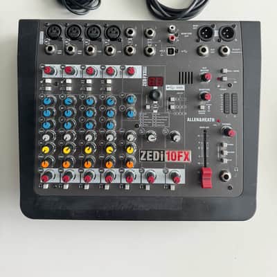 Allen & Heath ZEDi-10FX Compact 10-Input Hybrid Mixer/USB Interface with Effects 2016 - Present - Black image 2