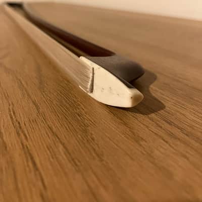 Double Bass German Frog Bow - Roy Collins - Pernambuco - 1/4 Size - Unique image 9